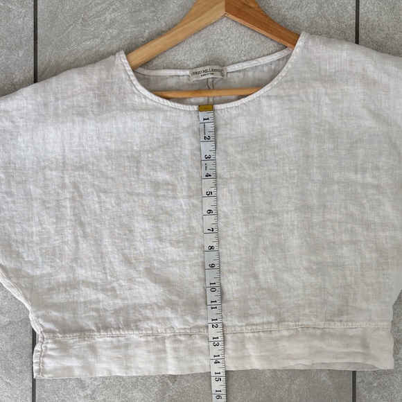 Linen Crop Top - Picture 5 of 6